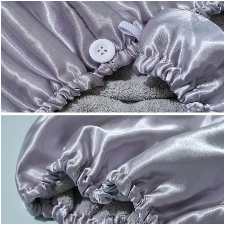 Satin Turban Towel 