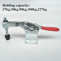 1pc Vertical Horizontal Toggle Clamp Quick Release Holding Quick Push Pull Hand Anti-Slip Tools toggle clamps for woodworking