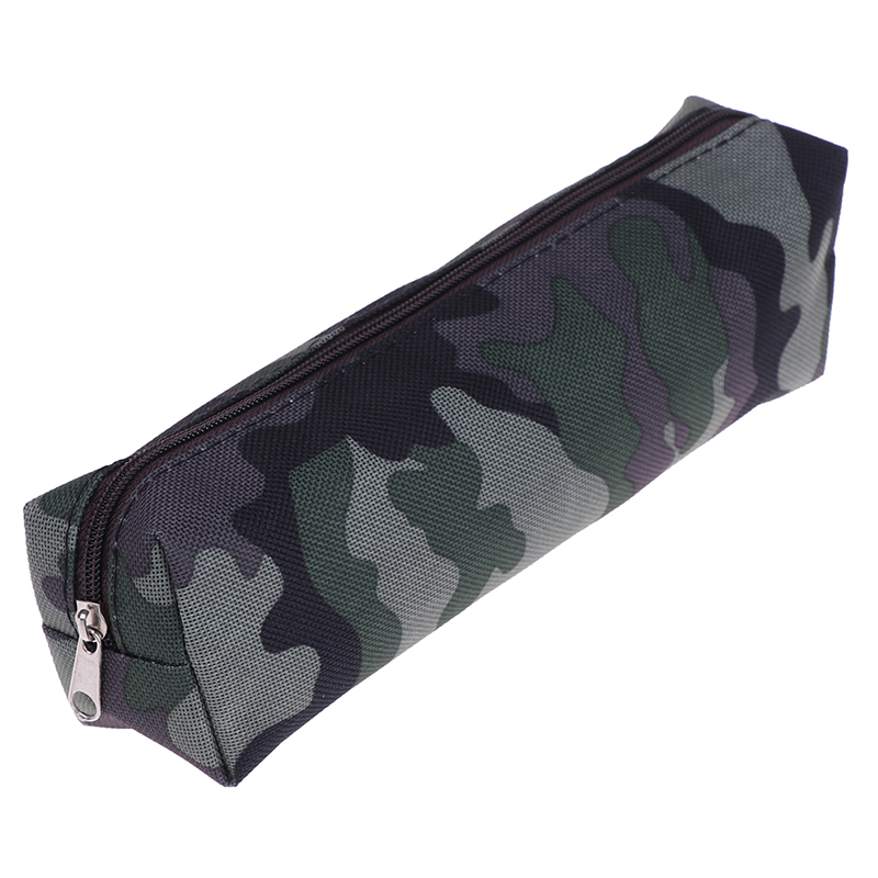 Pencil Case Camouflage Hot sale 4 Color For Boys School Military Style Canvas Pencil Bag Stationery School Supplies Big
