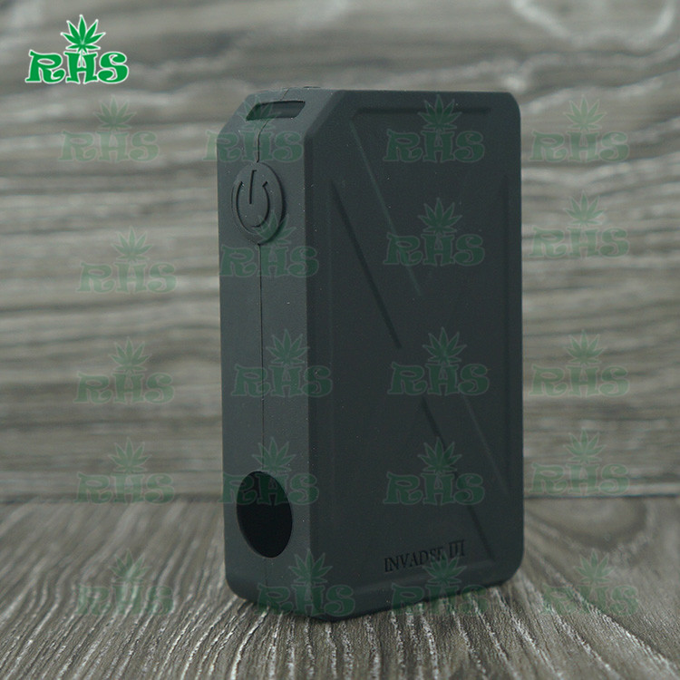 Original Tesla Invader 3 Box Mod Tesla Invader III 240w TC mod silicone case/cover/skin with 19 colors from RHS