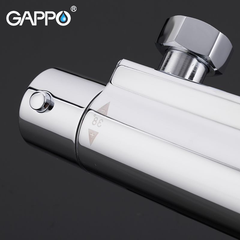 GAPPO shower faucet basin sink waterfall faucets shower tap bath faucet Rainfall taps bath thermostatic Faucets