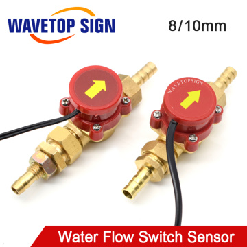 Water Flow Sensor Switch Sensor A B Pressure Controller Automatic Circulation Pump Thread Connector Protect CO2 Laser Tube