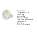 YOU MR11 COB LED Bulb 5W 6W AC/DC12V Bombillas COB LED Lamp Spotlight Lampara Warm/Nature/Cold White Spot Light led bulb lights