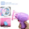 2020 Summer Funny Bubble Blower Machine Bubble Maker Gun With Mini Fan Kids Outdoor Bath Kids Bubble Maker Toys For Kids