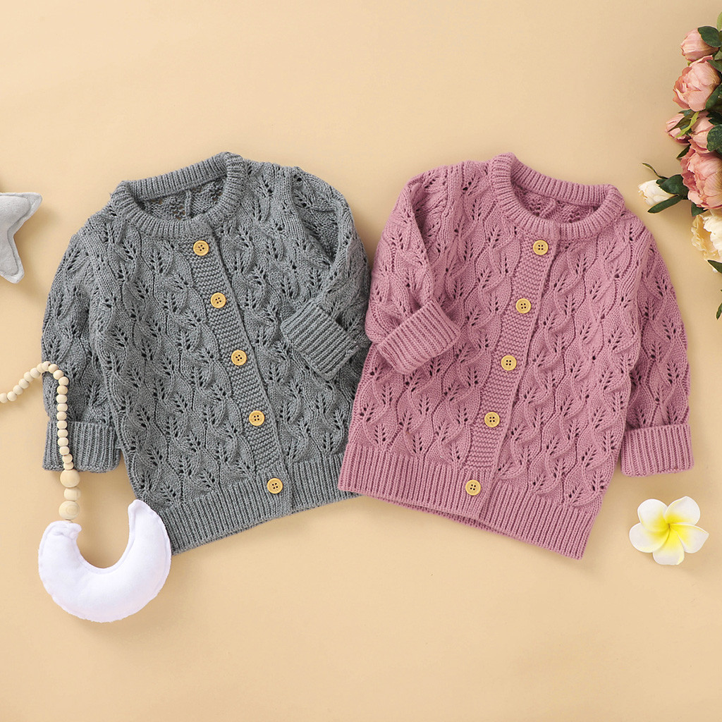 Newborn Infant Sweater Kids Baby Girls Boys Autumn Winter Jacket Keep Warm Coat Wool Knit Outwear Hooded Sweater Fashion Costume