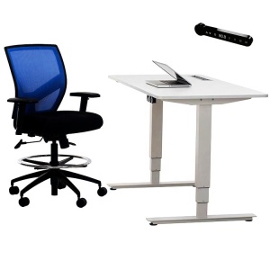 Single Column Movable electric Adjustable Desk
