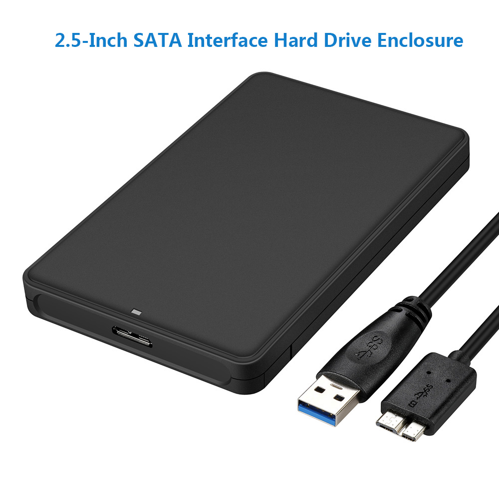 2.5-inch SATA SDD / HDD USB 3.0 External Interface HDD Enclosure USB3.0 5Gbps Micro Interface 2.5-inch SATA SDD / HDD Hard Box