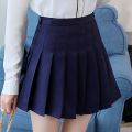 Girl Pleated Tennis Skirt High Waist Short Dress With Underpants Slim School Uniform Women Teen Cheerleader Badminton Skirts