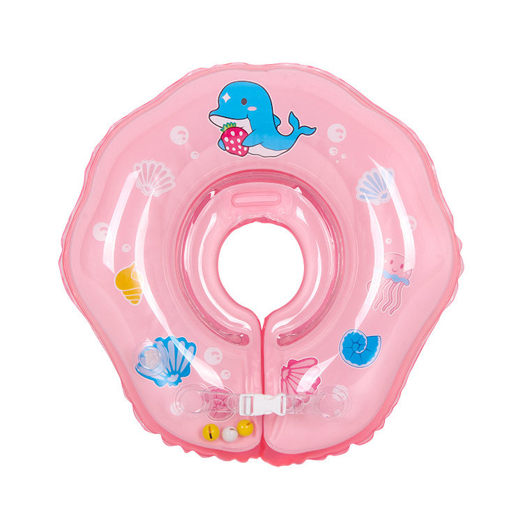 Wholesale Baby Inflatable Floatie Inflatable Neck Swimming Ring 2