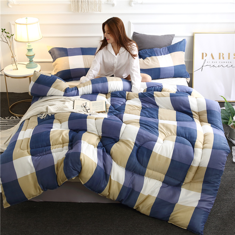 Special Treatment 3D Luxury Goose Down Duvet Quilted Quilt King Queen Full Size Comforter Winter Thick Blanket