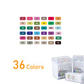 36 colors for adult