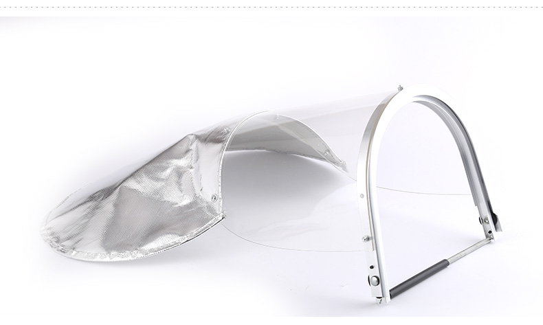 Aluminum foil high temperature resistant heat insulation protective mask