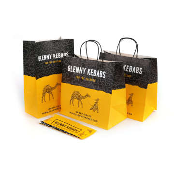 Kraft Paper Gift Bag Shopping tote bag