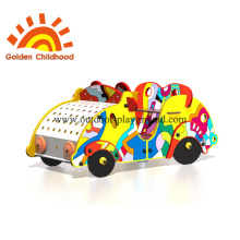 Colourful Car Outdoor Playground Equipment For Children