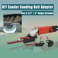 Belt Sander Sanding Belt Adapter For 115/125 Electric Angle Grinder with M14 Thread Spindle For woodworking Metalworking