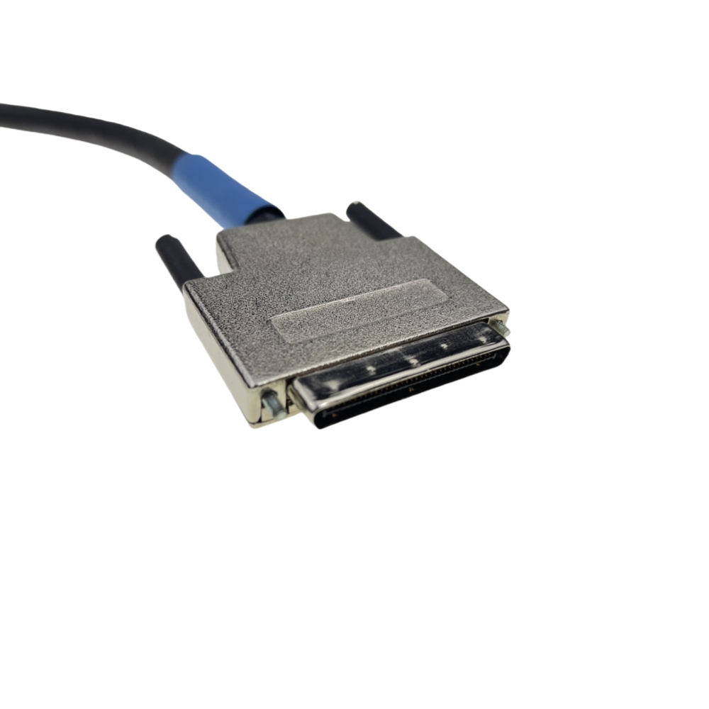 Male to male VHDCI 68P cable assembly