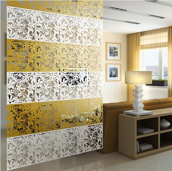 12pcs Room Safety Panel Screen Bird Flower Living,dining,study,sitting-room,hotel And Bar Decoration 15.7"x15.7"x0.032"