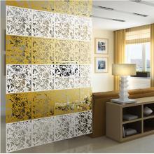 12pcs Room Safety Panel Screen Bird Flower Living,dining,study,sitting-room,hotel And Bar Decoration 15.7"x15.7"x0.032"