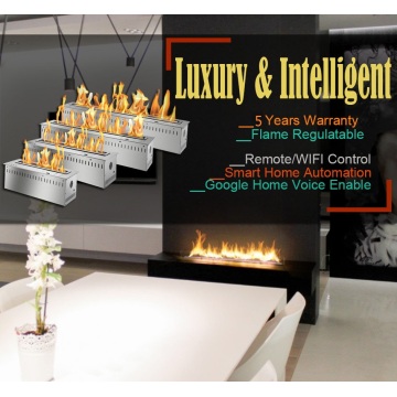 Inno-Fire 24 inch ethanol remote control fireplace smart ethanol burner