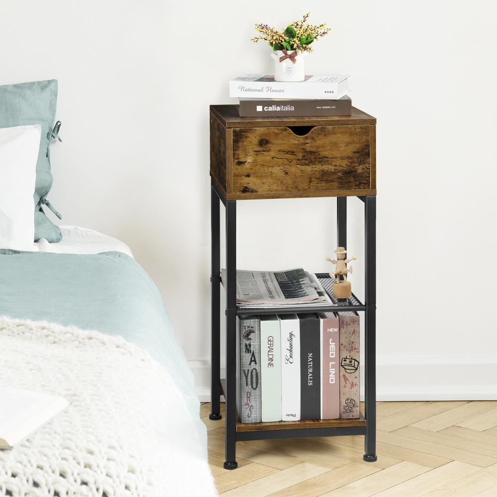 Living Room Multi-Functional Storage Table with Sliding Rail