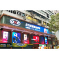 p3.91 indoor transparent led screen shopping mall large advertising screen for window or glass