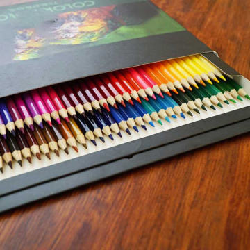 24/36/48/72 Colors Oily Color Pencil Artistic Color Lead Brush Sketch Wood Pencils Set Hand-Painted School Supplies