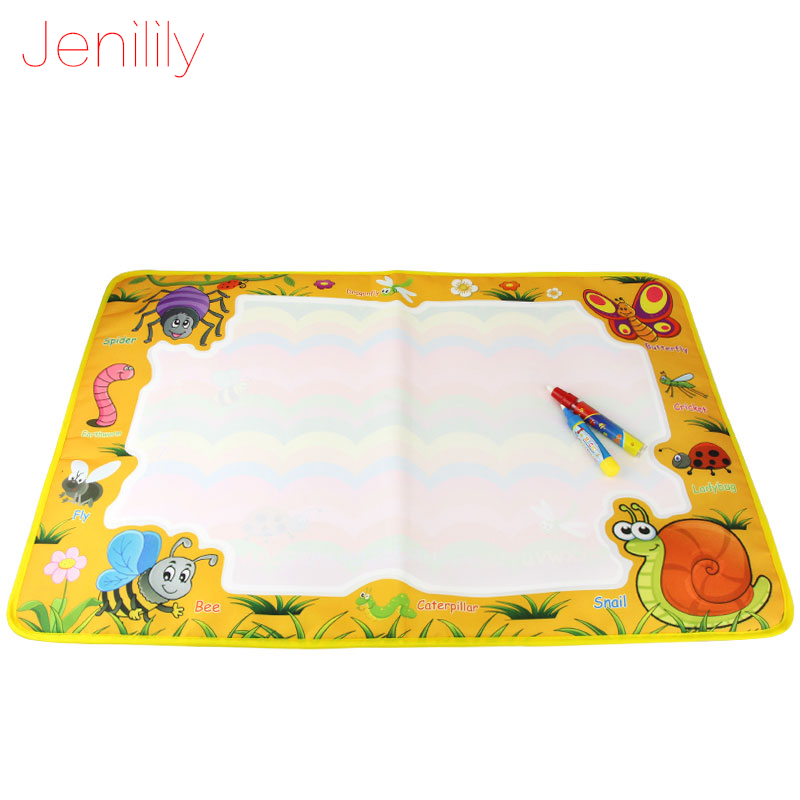 Baby Kids Add Water with Magic Pen Doodle Painting Picture Water Drawing Play Mat in Drawing Toys Board Gift Christmas
