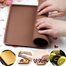 1pcs Nonstick Baking Pastry Tools Silicone Baking Rug Mat Silicone Mold Swiss Roll Mat Cake Pad Baking Tool Kitchen Accessories