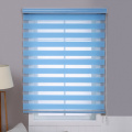 High quality soft shutter gauze window blinds curtains double layers shading fabrics water proof and oil proof easy to install