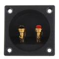 1pc Speaker Terminal Cup Round Spring Cup Subwoofer Plug Car Stereo Terminal Connector Subwoofers Boxes