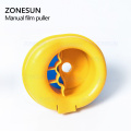 ZONESUN Hand Held Plastic Stretch Film Handle Manual Film Wrapping Tools PP Texture Reusable Film Wrapping Tools