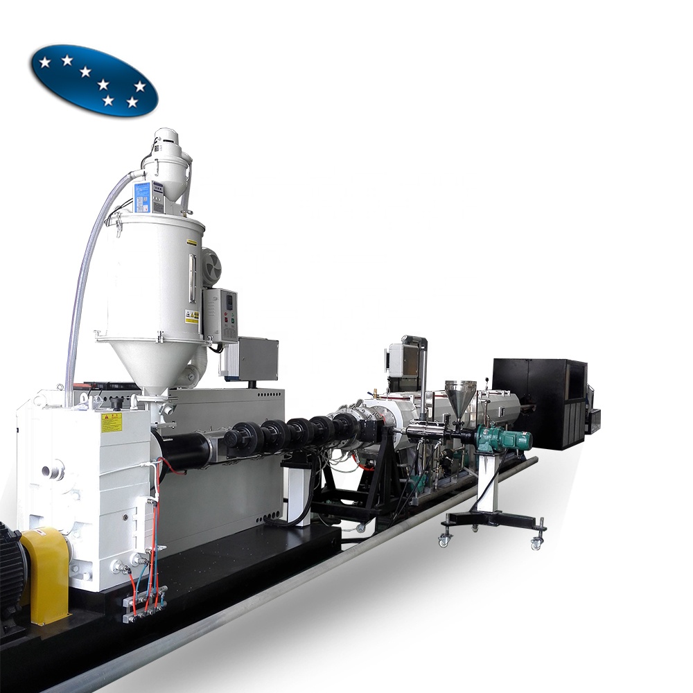 PE pipe extrusion line