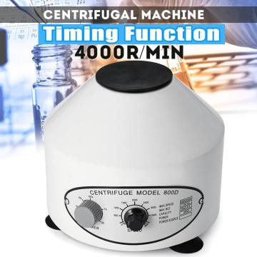 4000rpm Desktop Laboratory Electric Centrifuge Machine+Tube with Timing Function Lab Medical Practice prp Serum Separ