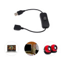 USB Extension Cable with ON/OFF Switch Power Cable For Arduino Raspberry Home Office Switch Supplies Accessories Tools
