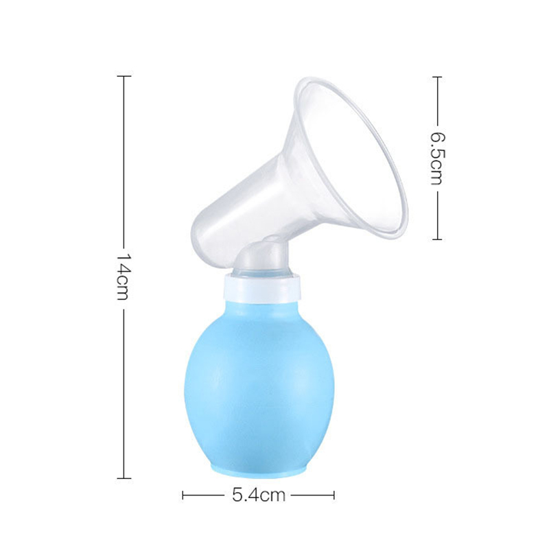 Portable Breastfeeding Pregnant Maternity Manual Breast Pump Silicone Strong Sucking Milk Collector Simple Milking Machine
