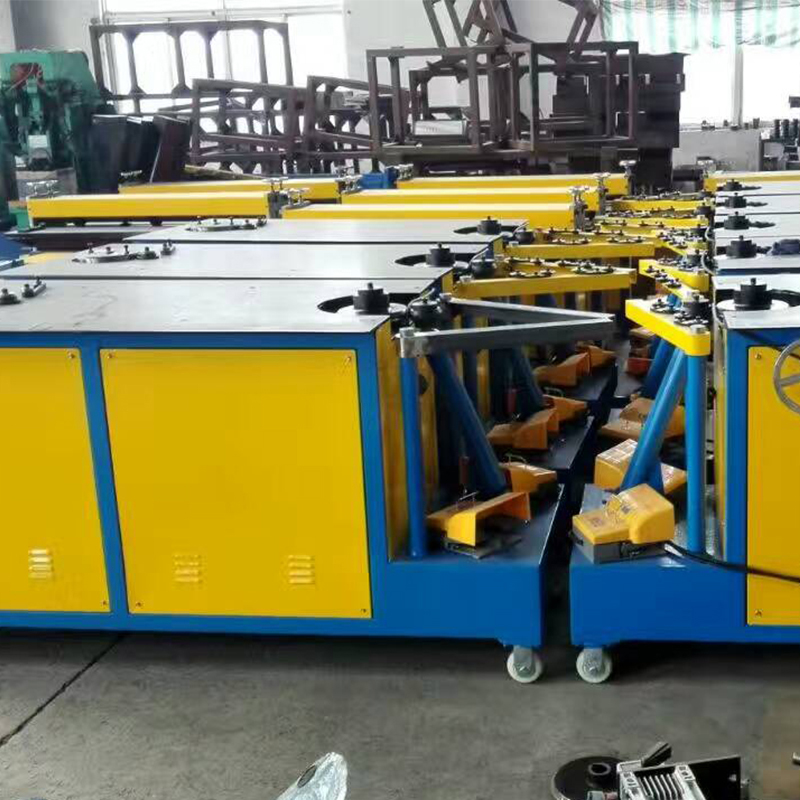 Electric Type spiral tube lock forming machine,round elbow maker machine,Circular flue production equipment