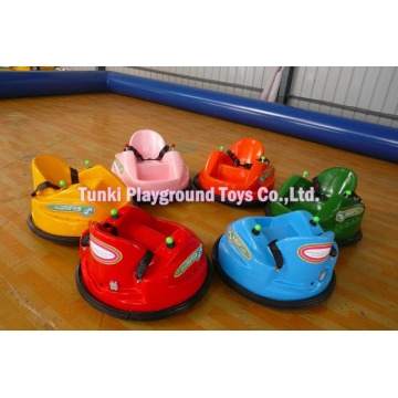 Amusement Park Kids Ride UFO Stainless Steel Inflatable Ground net Bumper Car