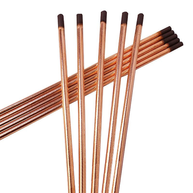 5pcs New Carbon Arc Gouging Rods Copper Round DC Gas Gouging Gun Graphite Electrode Carbon Rod Soldering Supplies