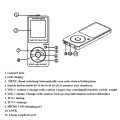 HRD-602 Portable Radio Receiver FM/AM Radio LCD Display Lock Button Pocket Radio with Earphone Sports Peeter