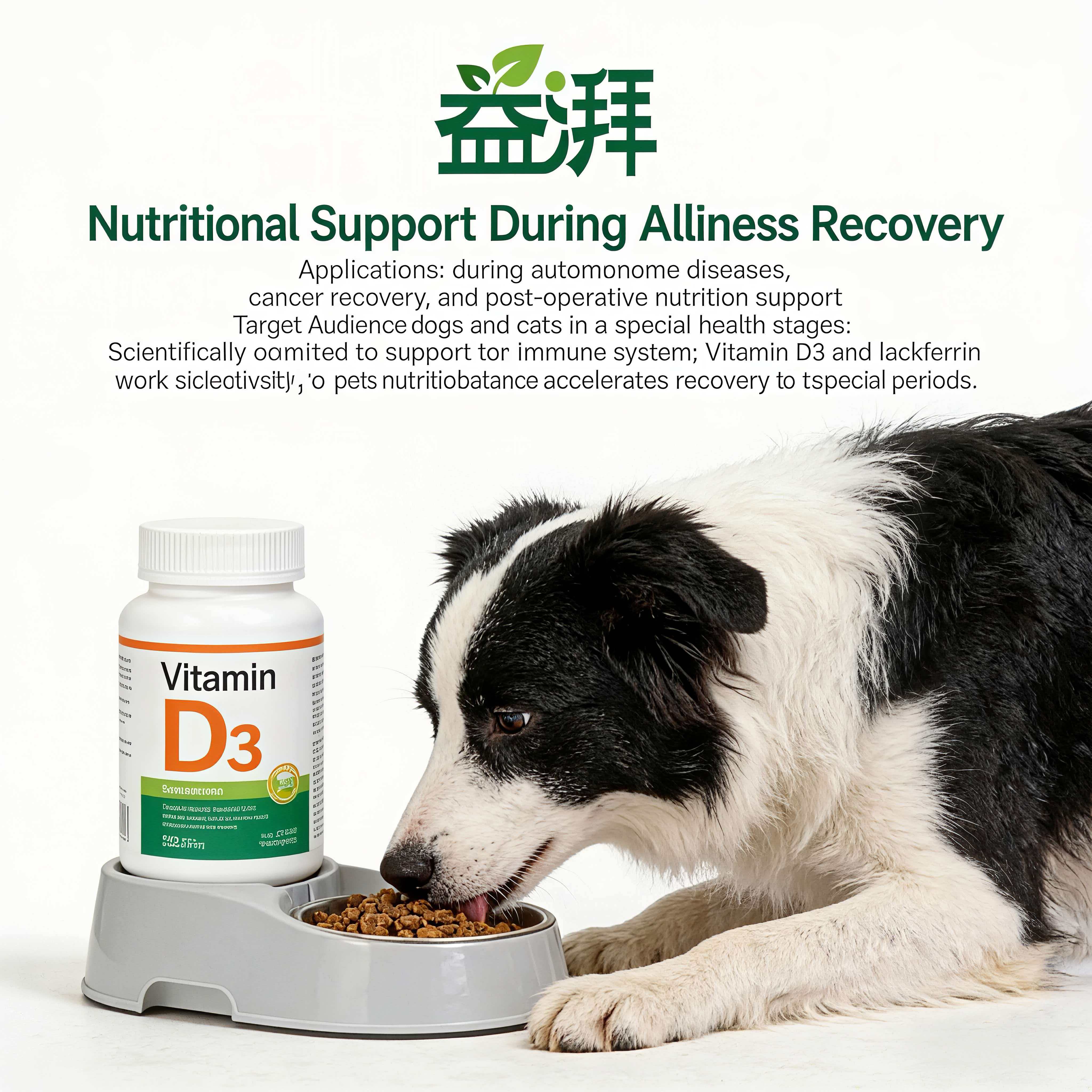 Bone mineralization supplements for pets