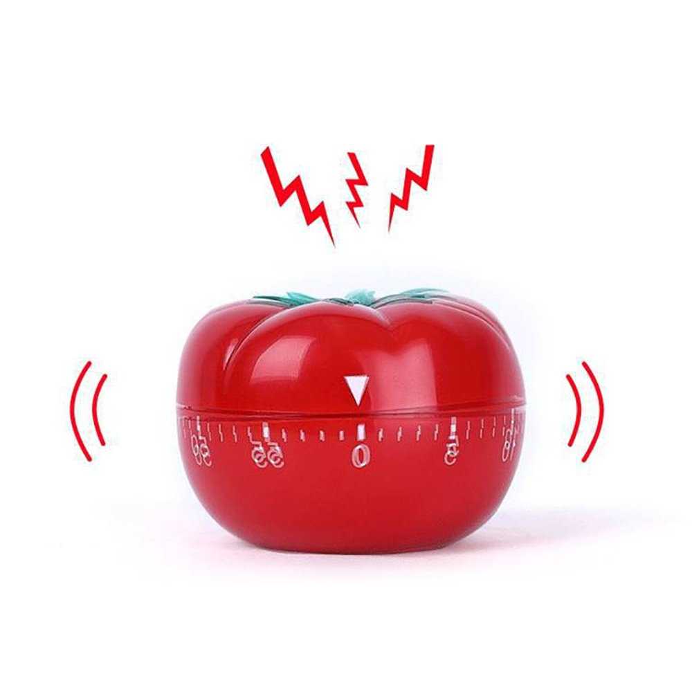 Kitchen Timer Hot Sale Mini Timer Tomato Shape Mechanical Race Countdown Counter Cooking Tool 60m таймер Timer секундомер
