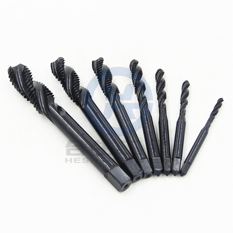 New 7pcs Spiral Hand Thread Tap Screw Spiral Point Thread Metric Plug Drill Bits M3 M4 M5 M6 M8 M10 M12 Hand Tools