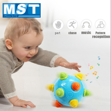 Musical Instrument Educational Music Shake Dancing Ball For Babies Newborn Vibrating Dancing Jumping Bouncing Balls Musical Toy