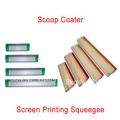 Cheap 1pc Silk Screen Printing Squeegee Ink Scraper Screen Printing Aluminum Emulsion Scoop Coater Tools