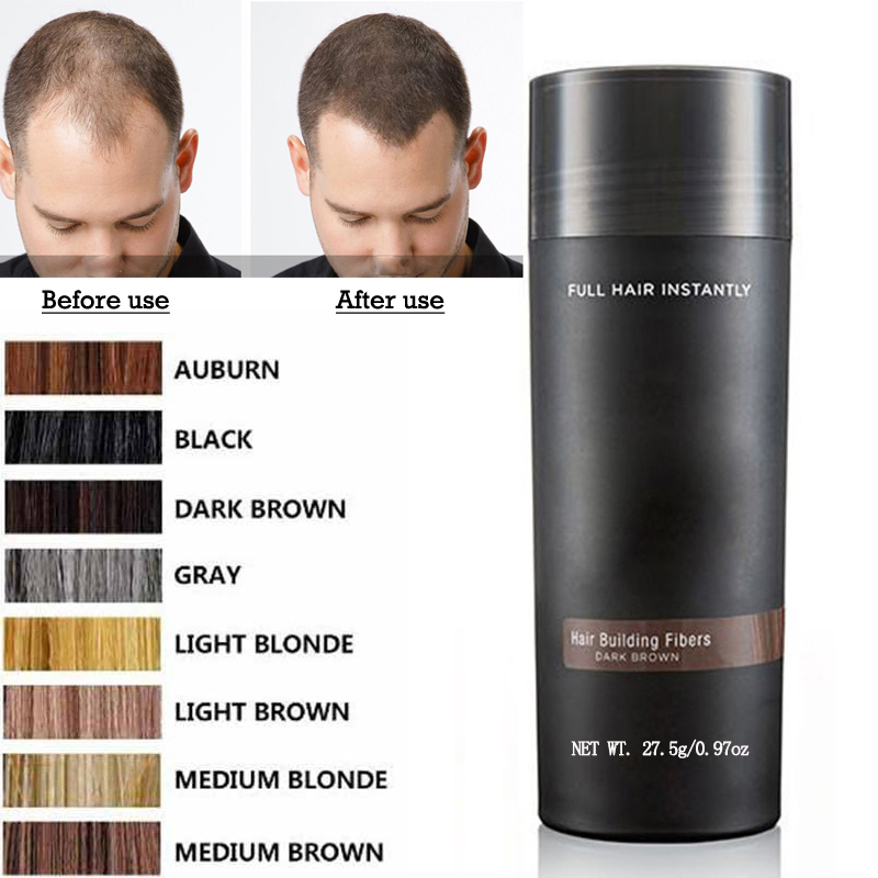 Regrowth Powders Hair Fibers Keratin Thickening Spray Hair Building Multi-colors Hair Loss Hair Regrowth Powders Hot Instant Wig