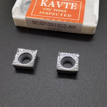 KAVTE SCGT09T308 SCGT09T304 Aluminum Turning Inserts Carbide Round Blade SCGT 09T302 cnc Lathe Cutter SCGT120404 120402 120408