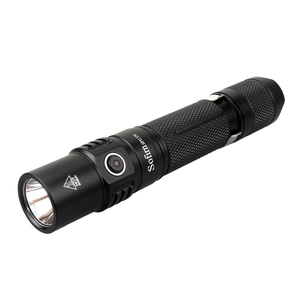 NEW Arrival SP31UV UVA35W01RL00 UV 365nm LED Flashlight 18650 Ultraviolet Light Scorpion Ultra Violet Upgrade UV Lamp