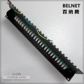25-ports telephone voice patch panel telecommunication engineering grade 19-inch 1U PCB type RJ11 patch panel distribution frame