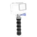 Aluminum Alloy Hand Grip Diving Monopod Stick with 1/4 Screw Hole Diving Extreme Sports for Hero 5 6 7 XiaoYi Action Cameras