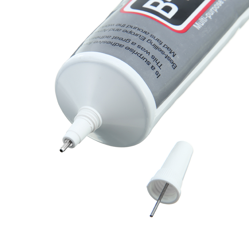15/25/50/110ml B-7000 Adhesive Glue Semi-transparent Strong Glue Liquid Gel Universal Soft Glue Tube For Jewelry Nail Repair